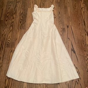 Custom hand-made Ivory Dress